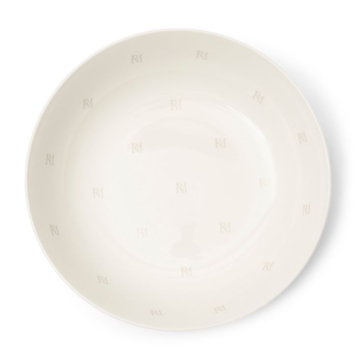 Miska RM Monogram śr. 25cm porcelana biała