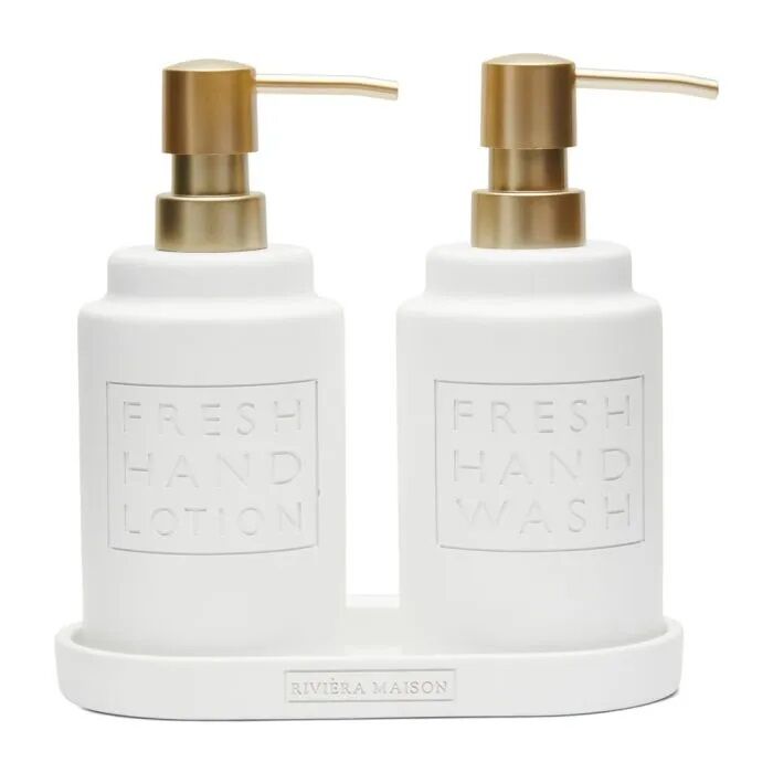 Pojemnik na mydło i balsam Freash Soap & Lotion Dispenser Set