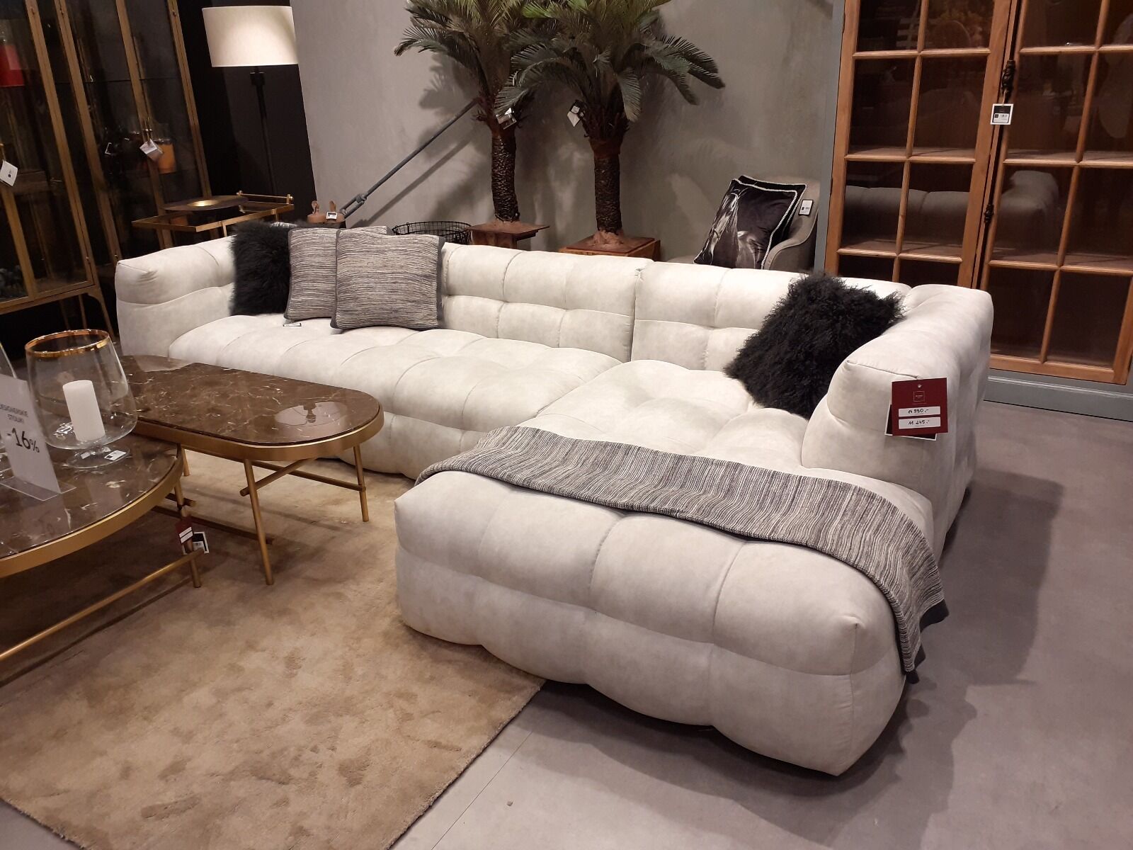 Sofa narożna Trina prawa 319x170x68cm