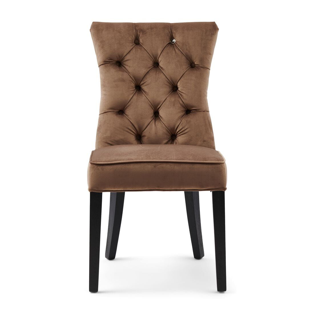 Krzesło do jadalni Balmoral 67x55x99cm velvet III golden mink