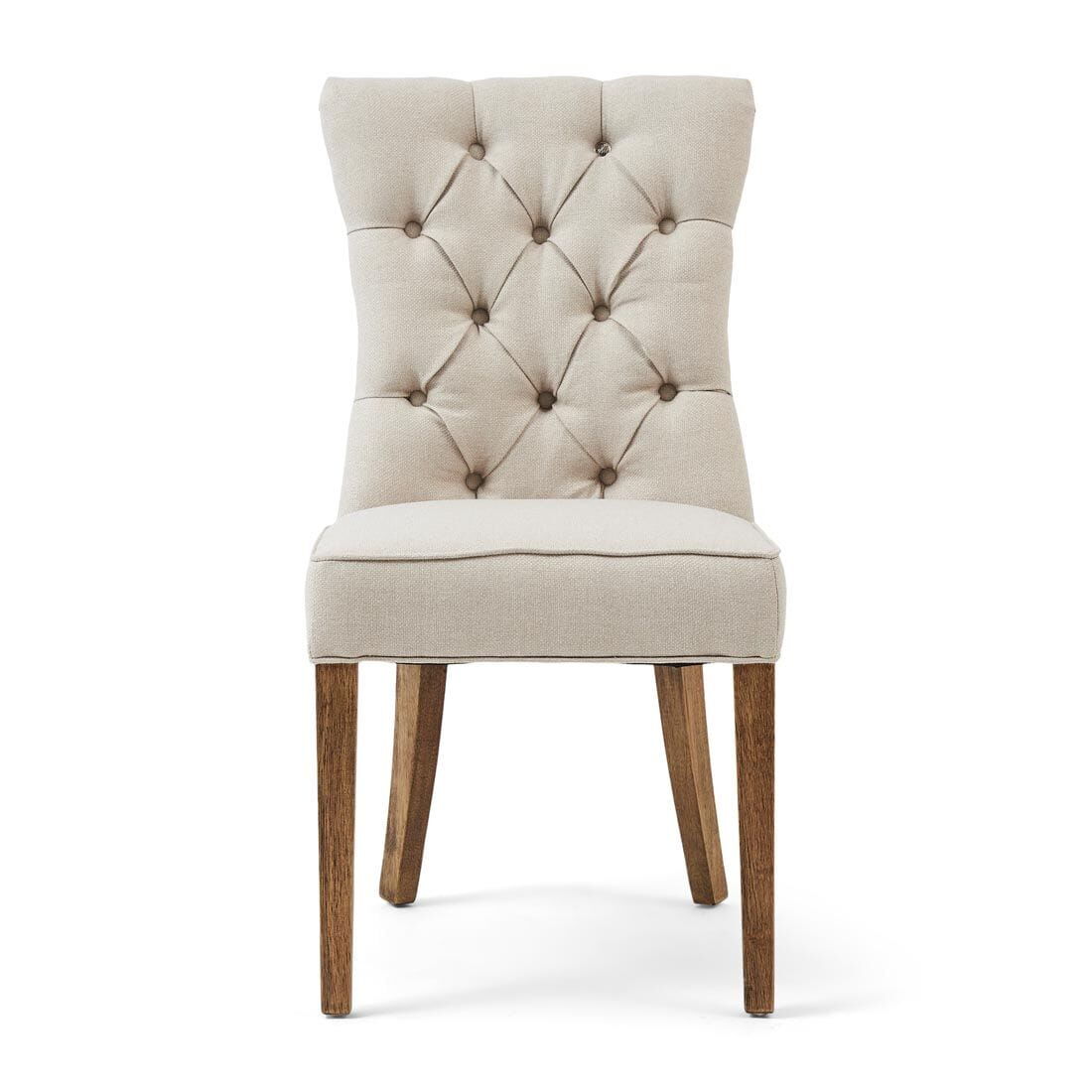 Krzesło do jadalni Balmoral 55x67x99cm oxford weave flanders flax