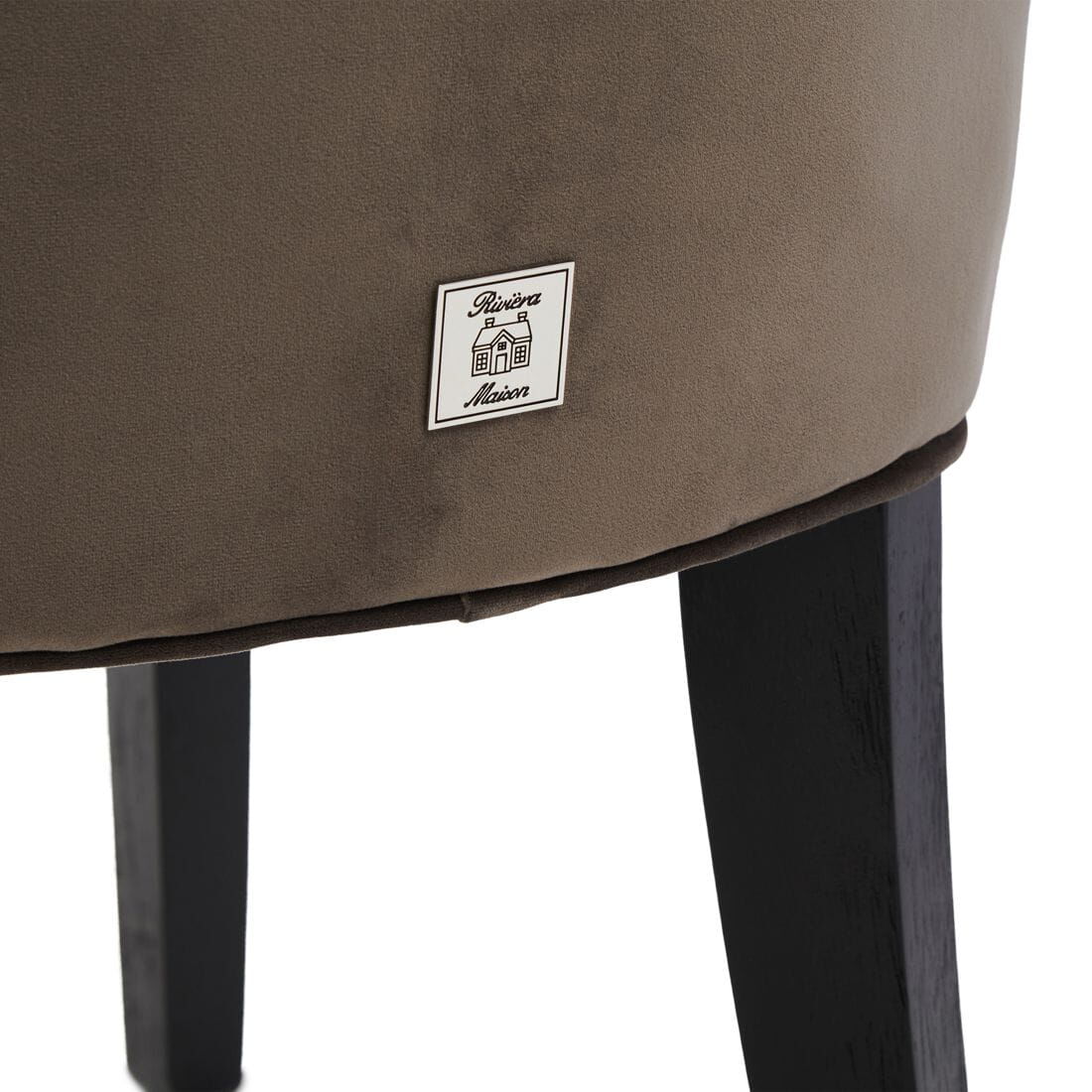 Krzesło do jadalni Balmoral 55x67x99cm velvet III anthracite