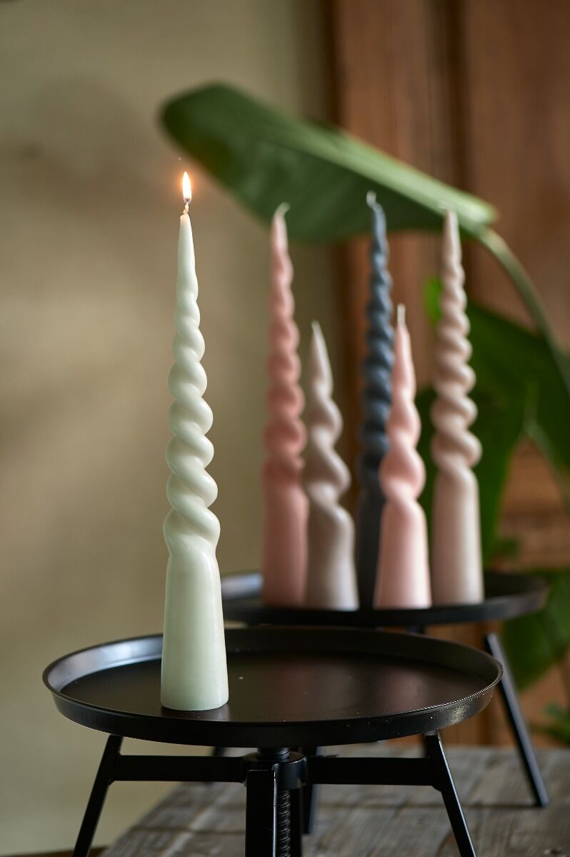 Świeca Twisted Cone Candle L H35 cm