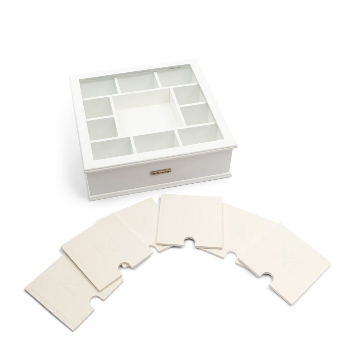 Pudełko na herbatę z podkładkami RM Tea Box