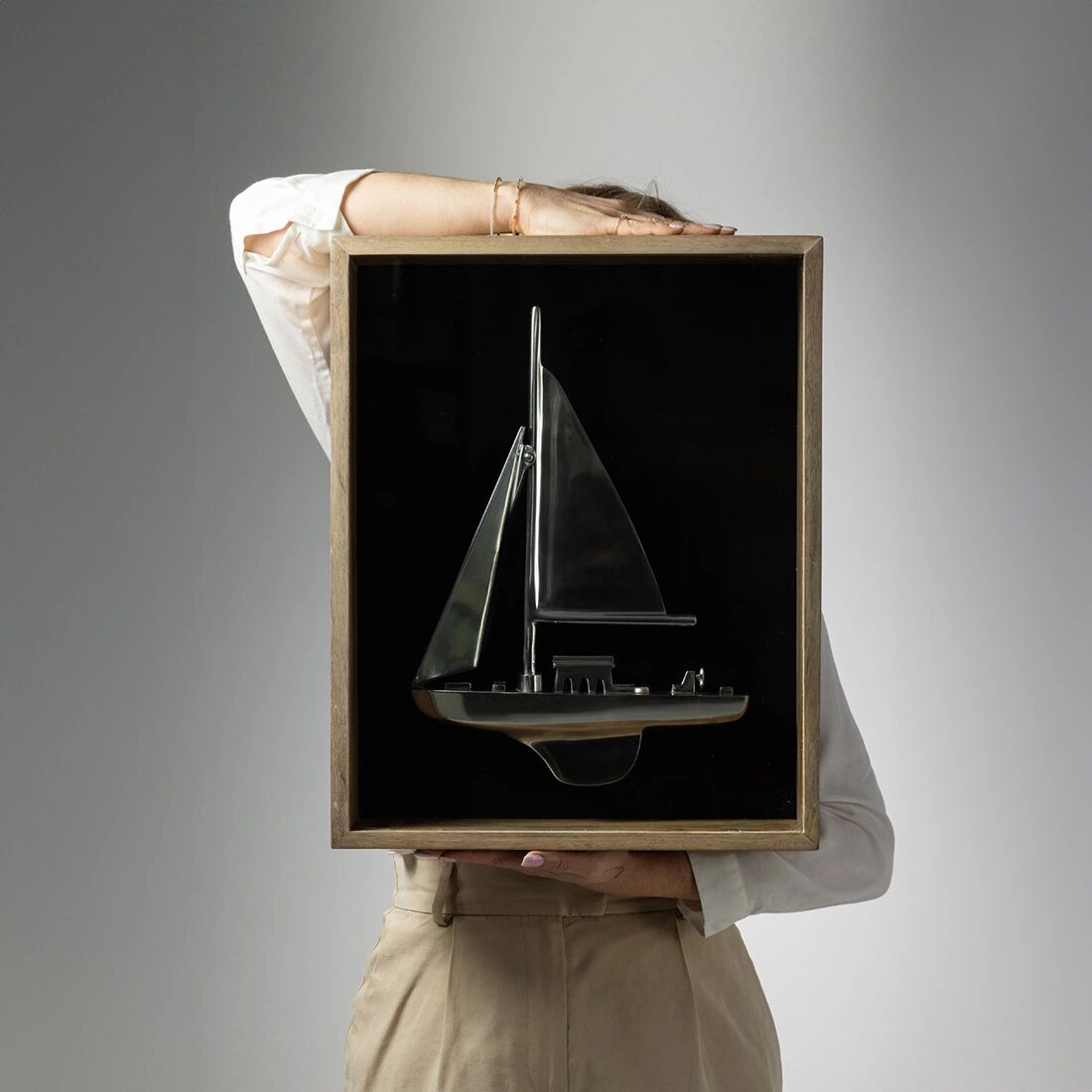 Dekoracja Sail Away Boat in Box