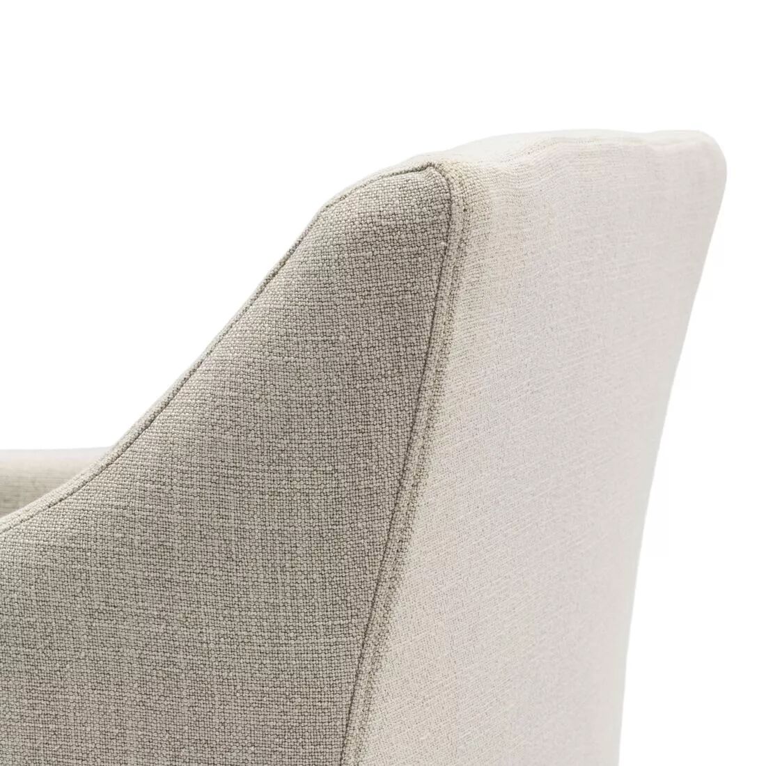 Fotel do jadalni Firenze 61x56x85cm mouline linen fabulous flax