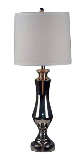 Lampa stołowa Glam 74 cm z abażurem Len Ivory