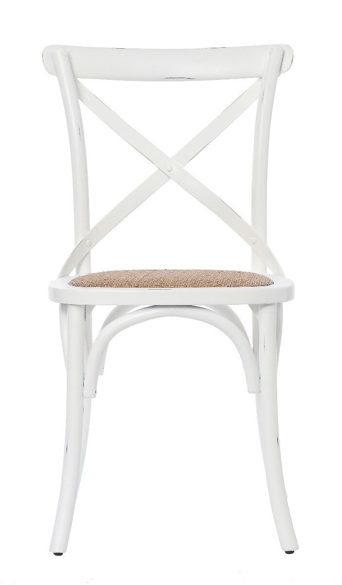 Krzesło drewniane Para białe 46x46x89cm Miloo Home