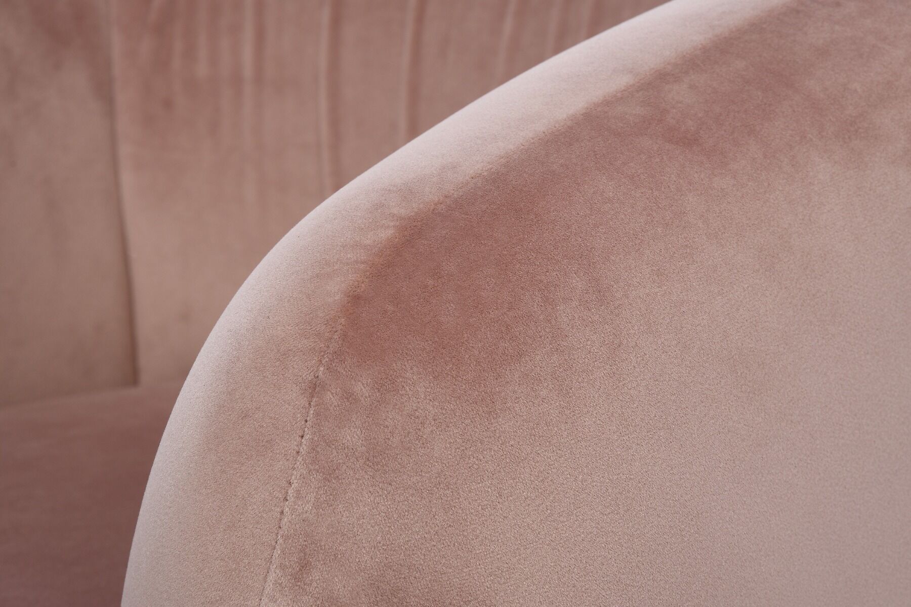Fotel Wellis różowy welur 74x71x69cm