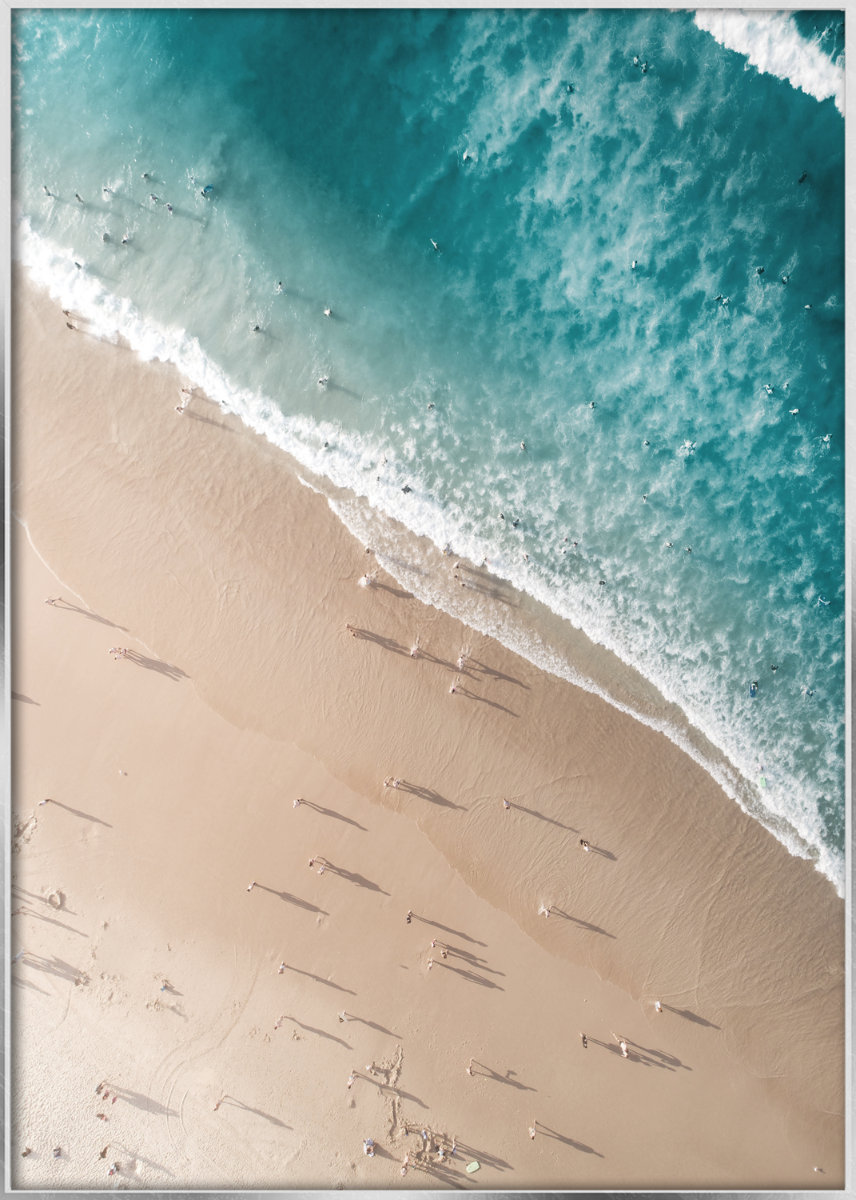 Grafika na szkle Sea Hamptons Beach 70x100x3 cm