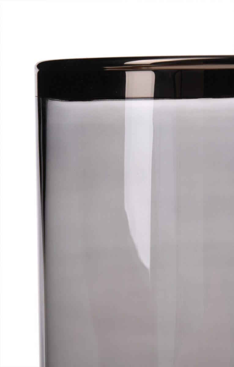 Świecznik Pure Grey Platinum 15x15x25 cm
