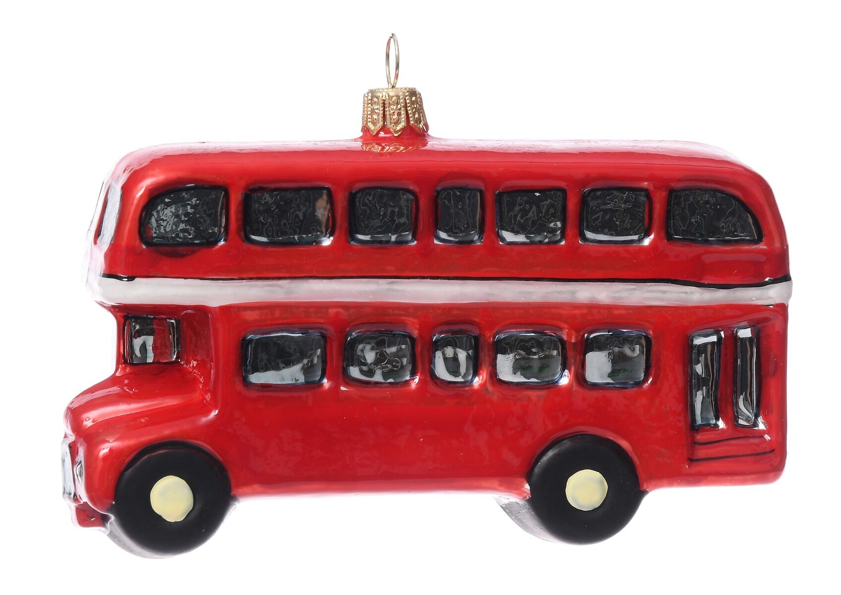 Bombka Hand Made London Bus 13 cm