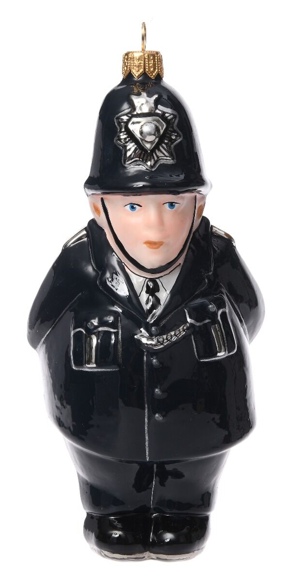 Bombka Hand Made London Policeman 17 cm