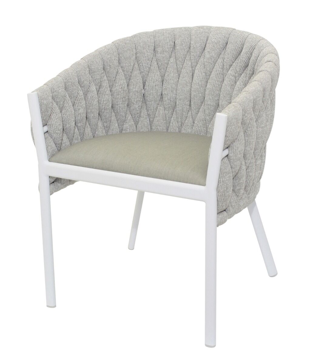 Krzesło Kampala  White 61x62x76 cm