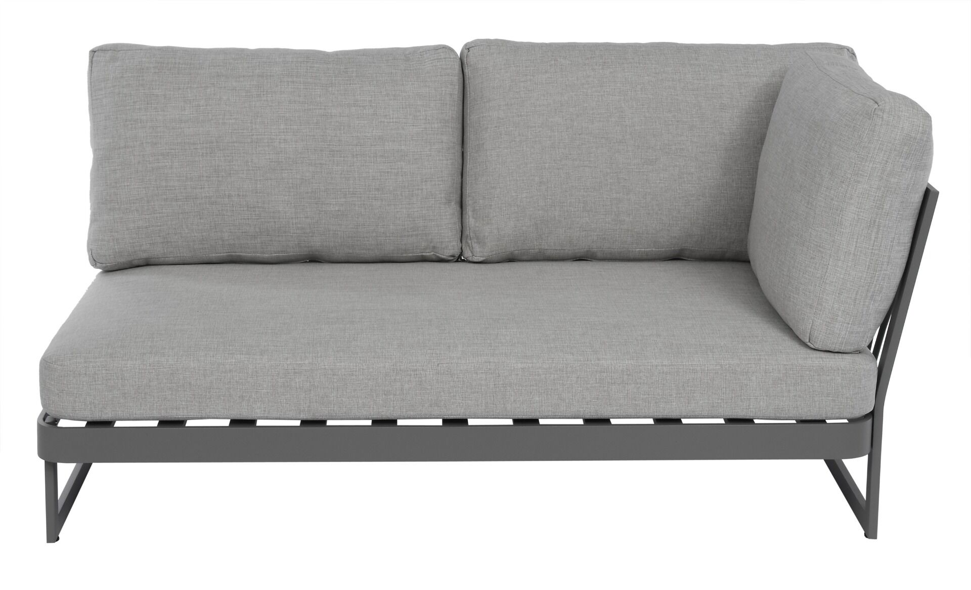 Sofa 2-os ogrodowa lewa Sue Grey 172x91x71 cm