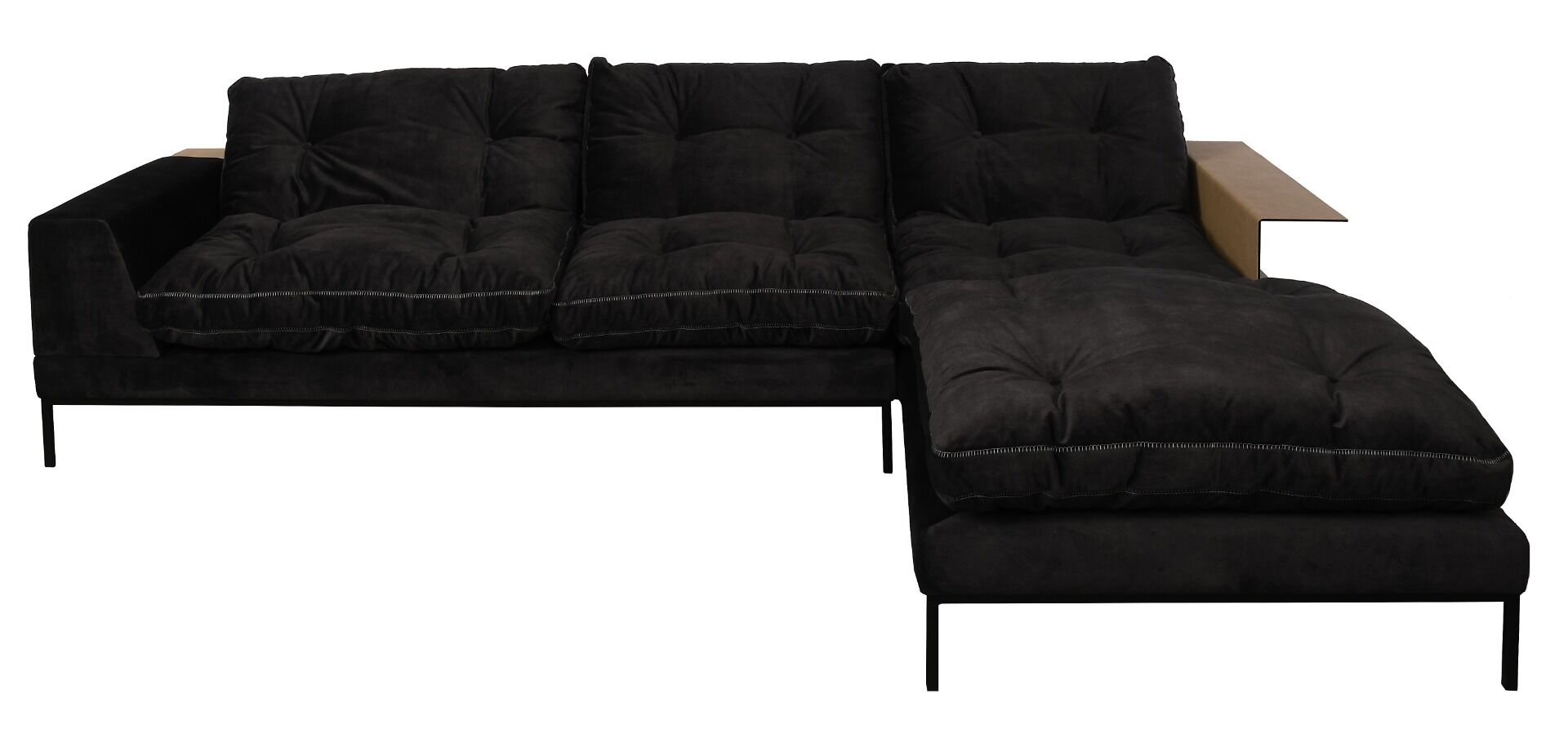 Sofa narożna Mogami prawa 306x103/203x87cm