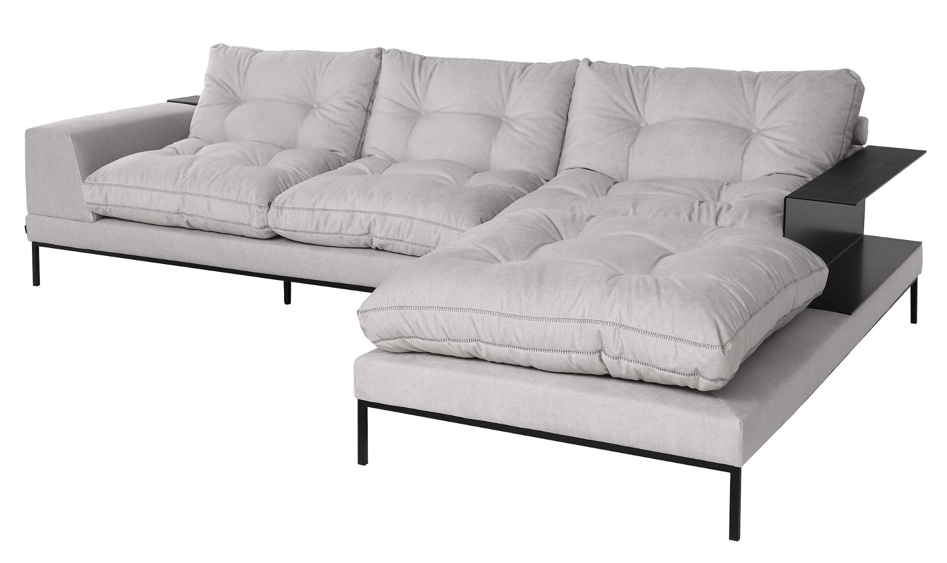 Sofa narożna Mogami prawa 306x103/203x87cm 