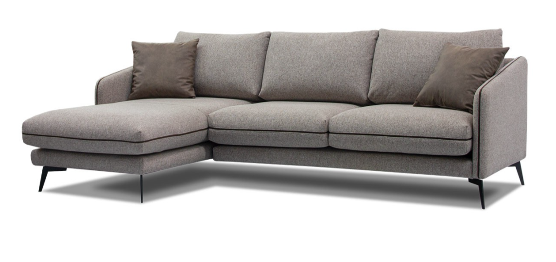 Sofa narożna lewa Sardi 253x160x86cm