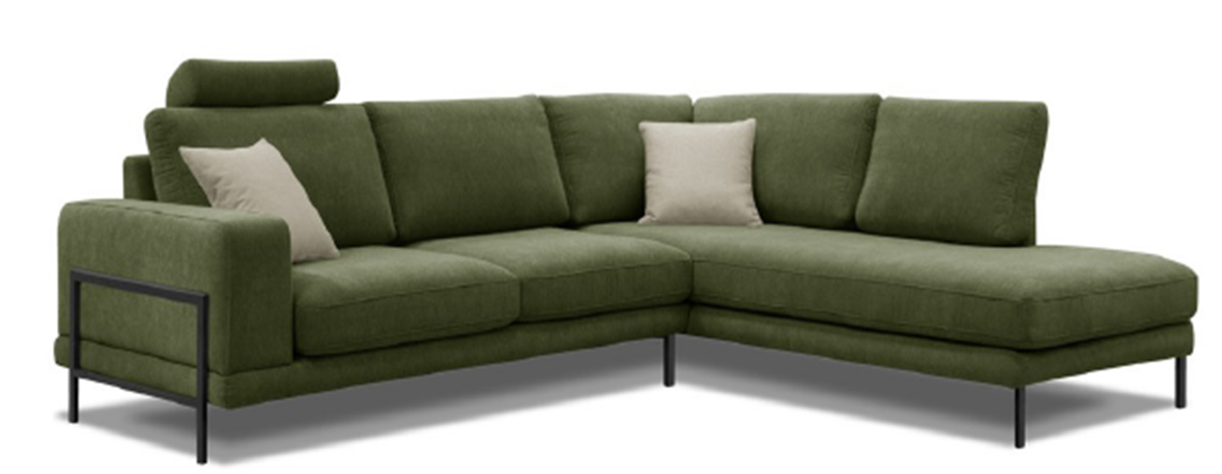 Sofa narożna prawa Majia 313x156x86cm  
