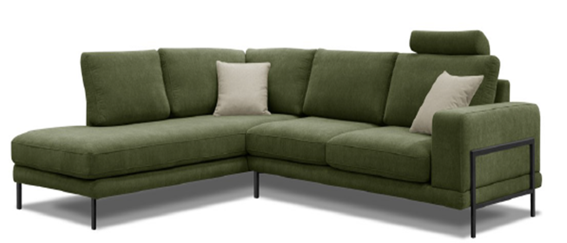 Sofa narożna lewa Majia 313x156x86cm  