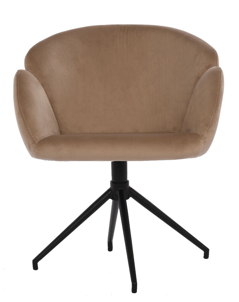 Krzesło obrotowe Leaf 60x60x76cm taupe