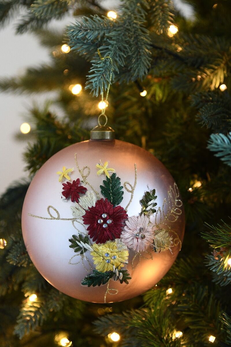 Bombka ornament mat 15cm