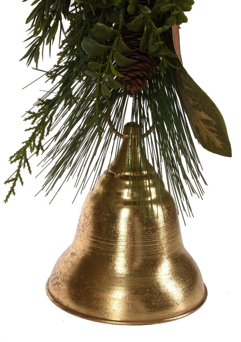 Girlanda świąteczna z dzwonem 100x23x14cm