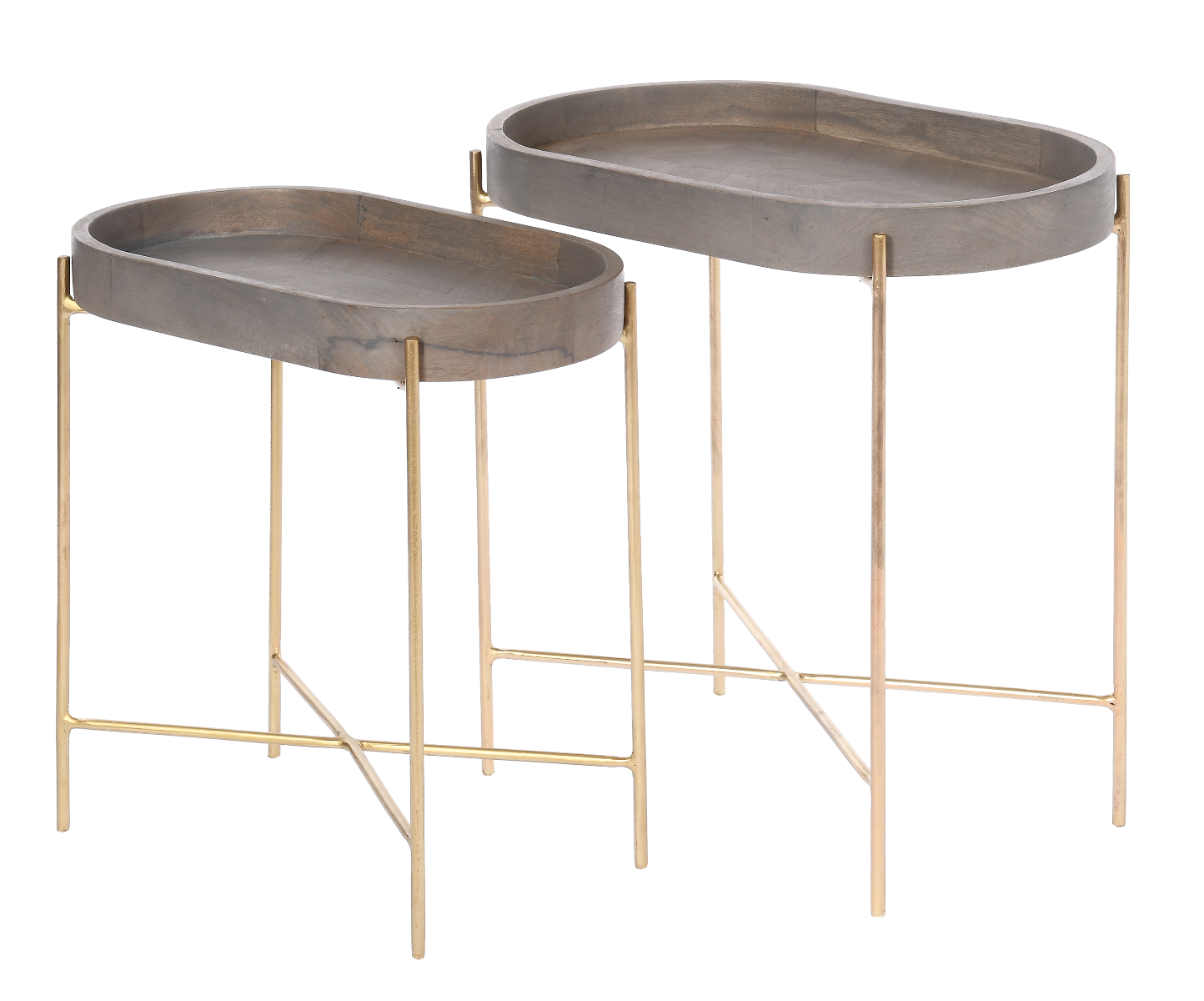 Set 2 stolików Artemida 62x37x62cm