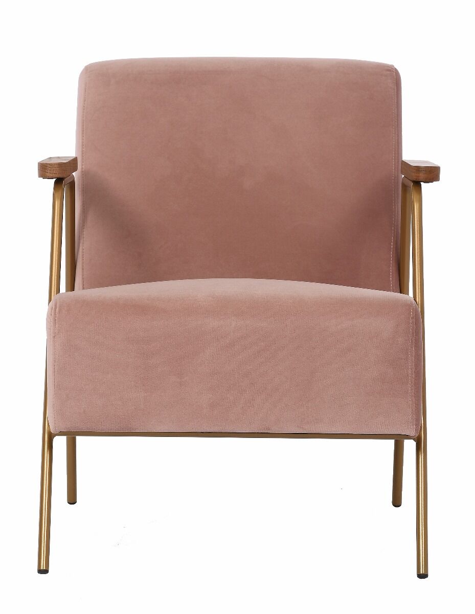 Fotel Arties różowy 61x79x75cm