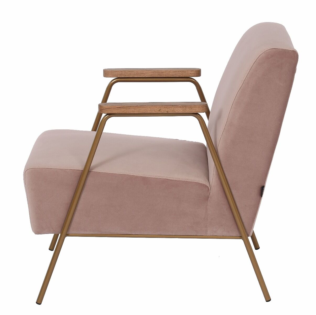 Fotel Arties różowy 61x79x75cm
