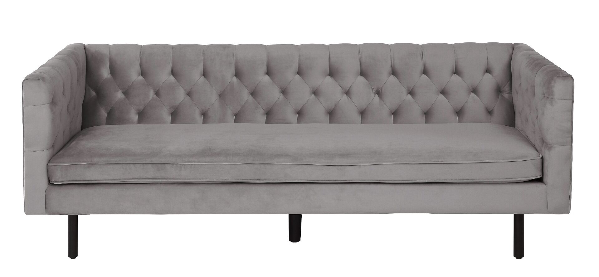 Sofa Vanity szara 201x88x76cm