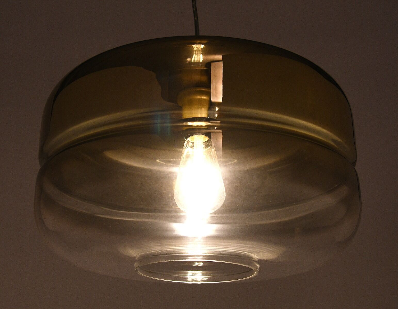 Lampa wisząca Flame Smoky 38x160cm