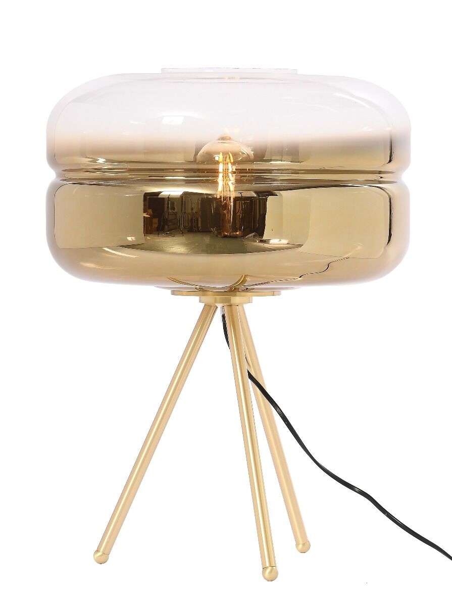 Lampa stołowa Flame Smoky 38x53cm