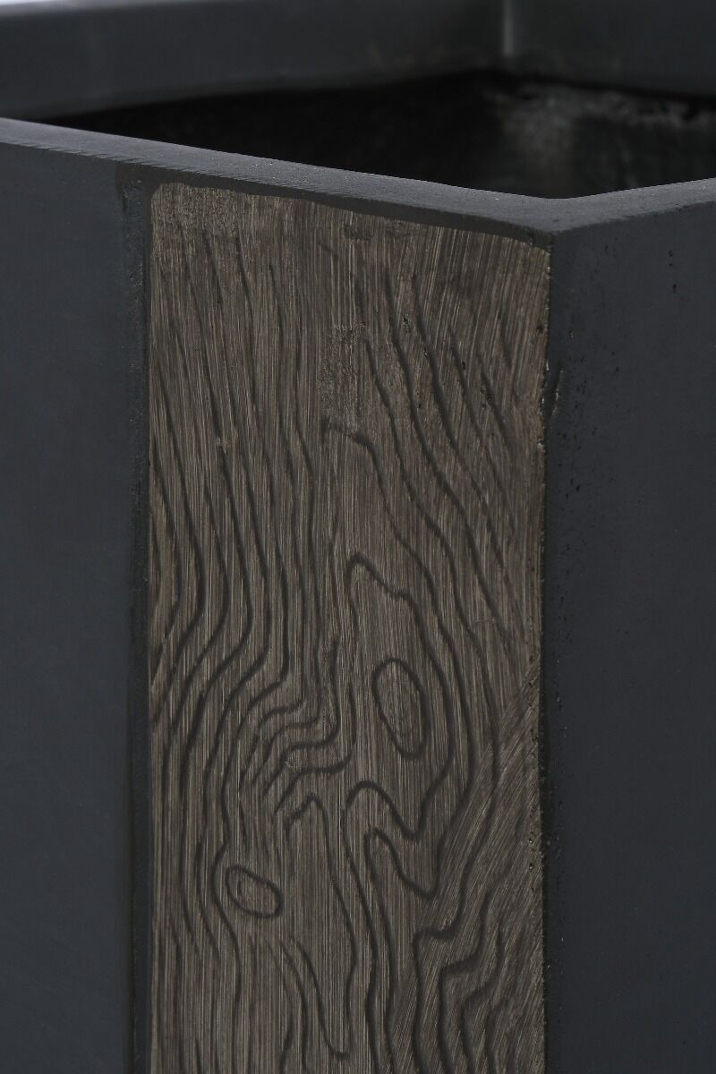 Donica kwadratowa L Rosario Wood 35x35x70 cm 