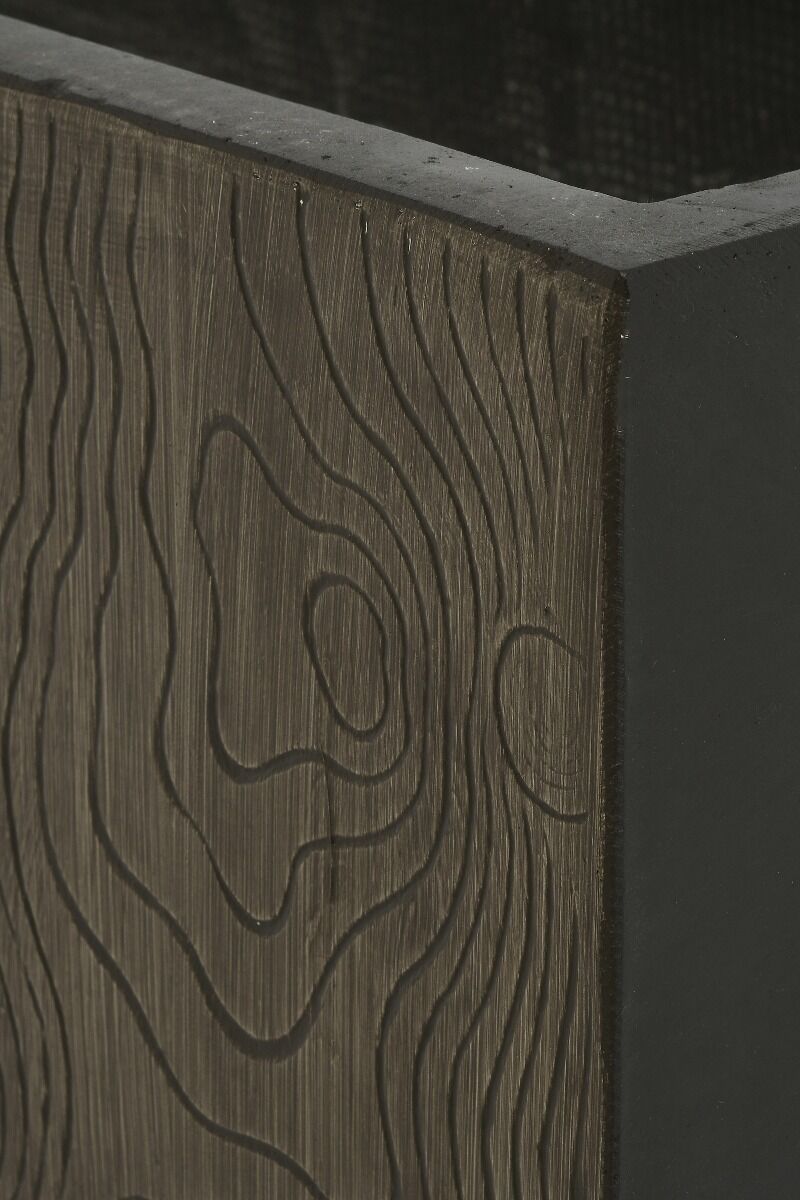 Donica prostokątna M Rosario Wood 80x37x37 cm 