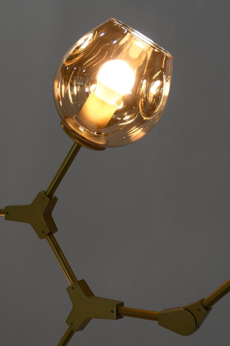 Lampa wisząca Twig L złoty 160x46cm