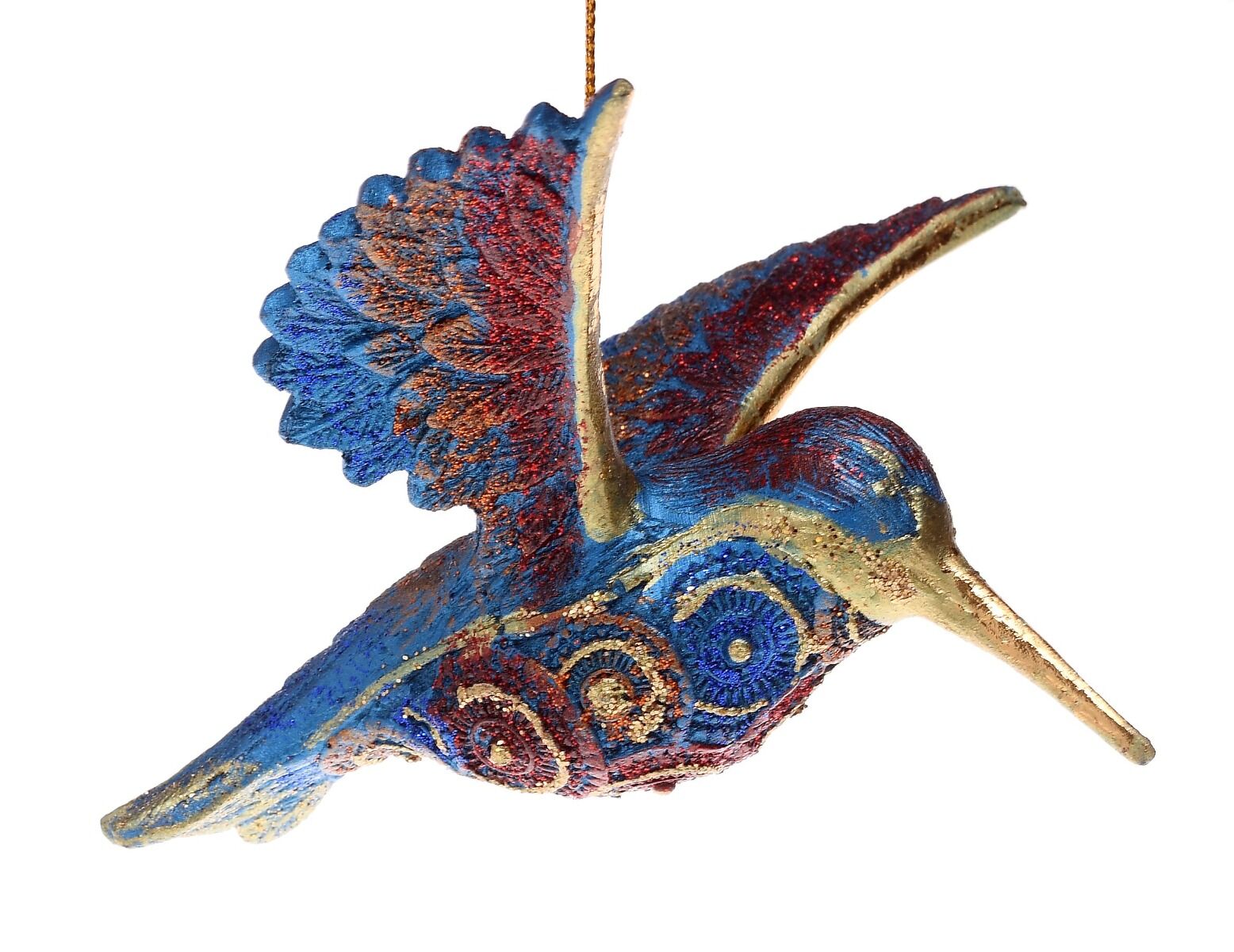 Zawieszka Blue Dream Ptak 11 cm