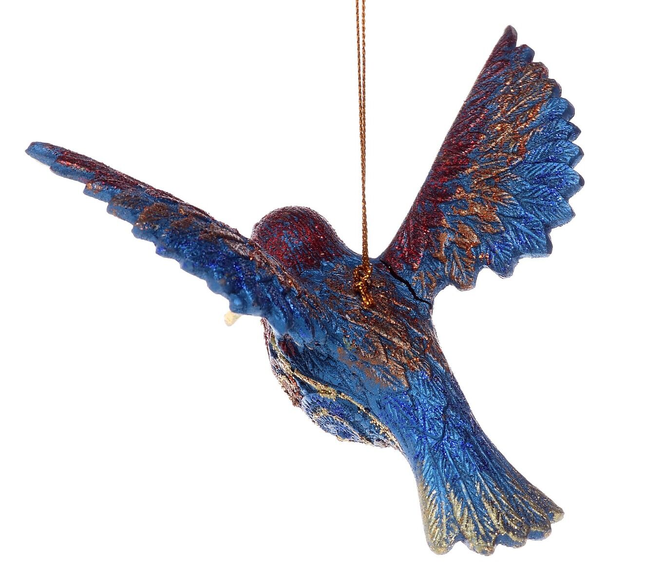 Zawieszka Blue Dream Ptak 11 cm
