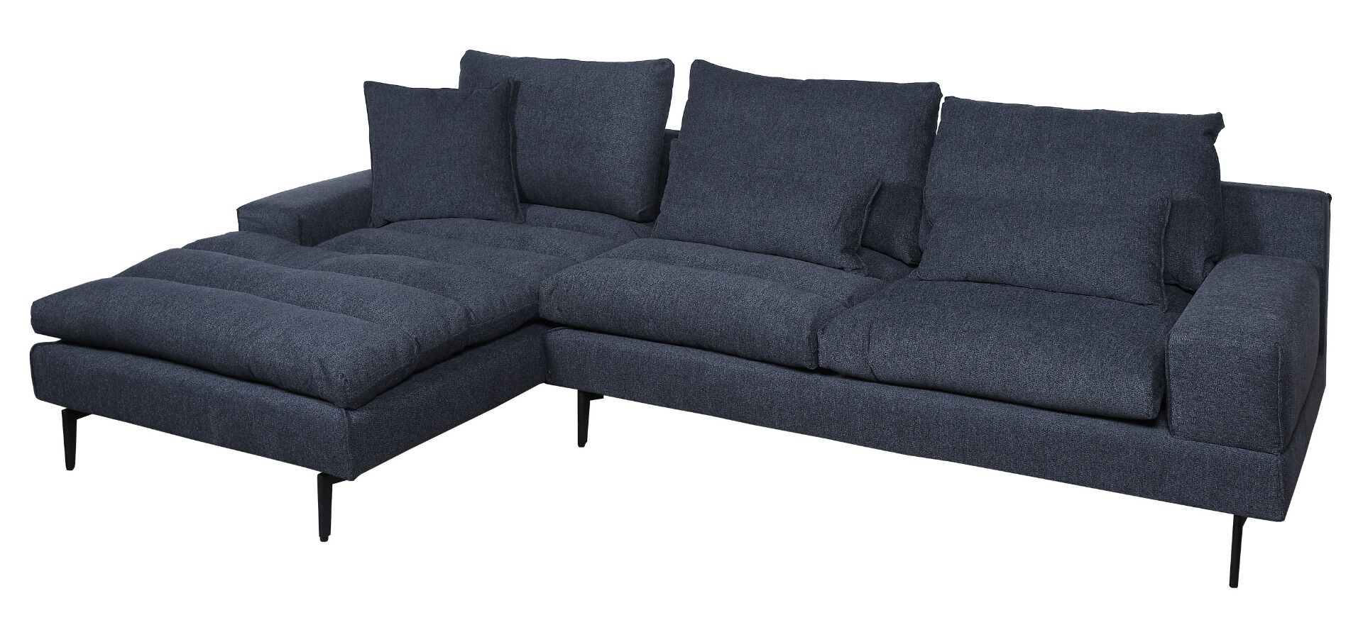 Sofa narożna Vipera z otomaną lewą 176x292x75cm