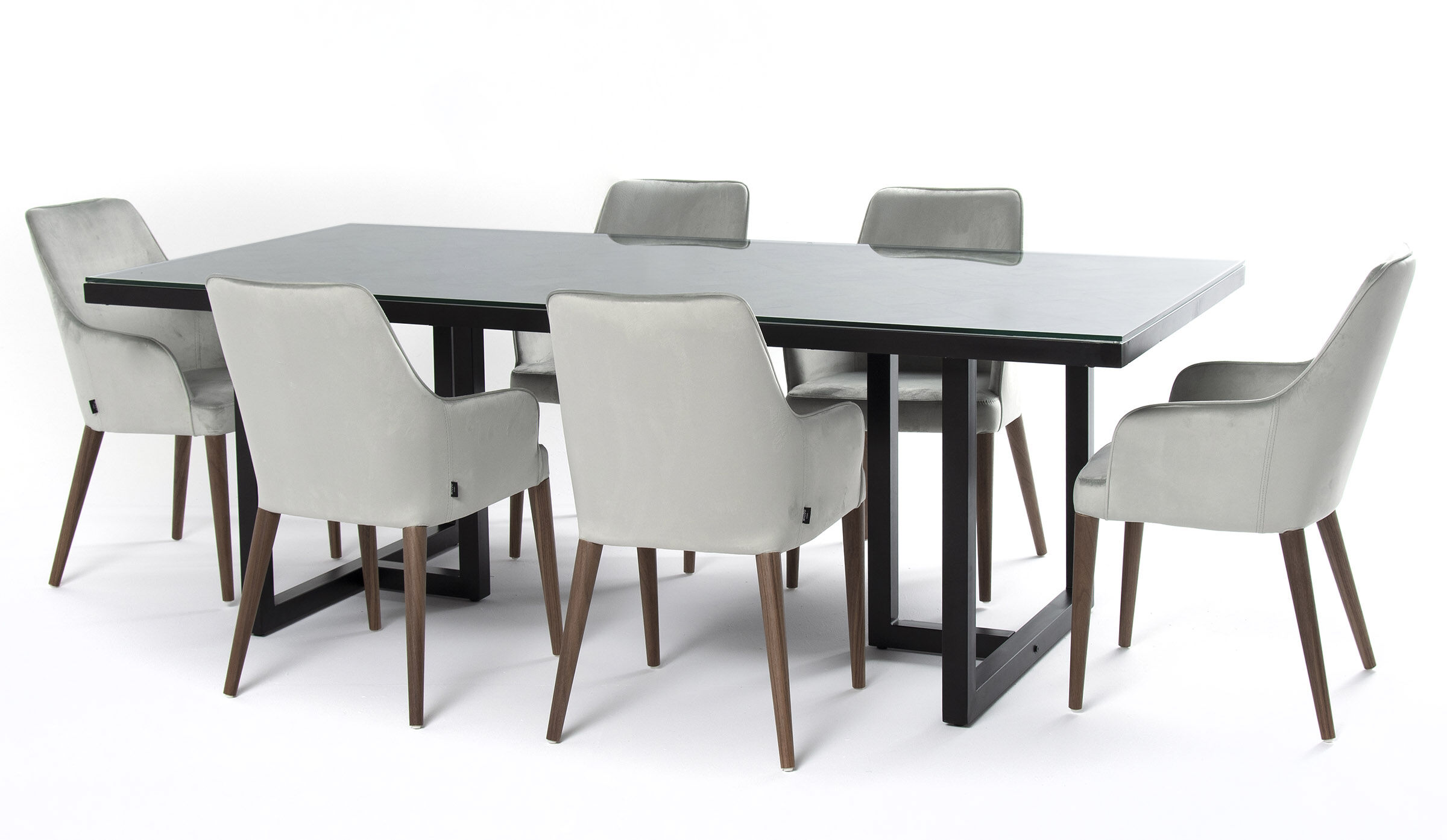 Zestaw stół Ceramica 6 krzeseł Lenox