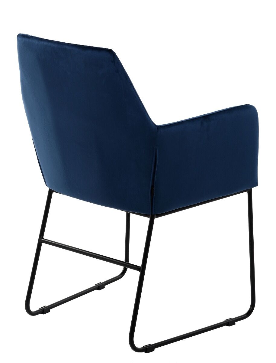 Krzesło Quadrato 56x63x89cm granatowy