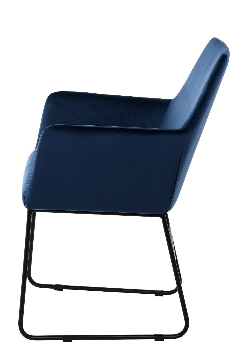Krzesło Quadrato 56x63x89cm granatowy