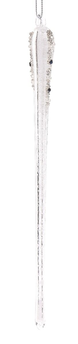 Ozdoba Sopel Crystal 25 cm