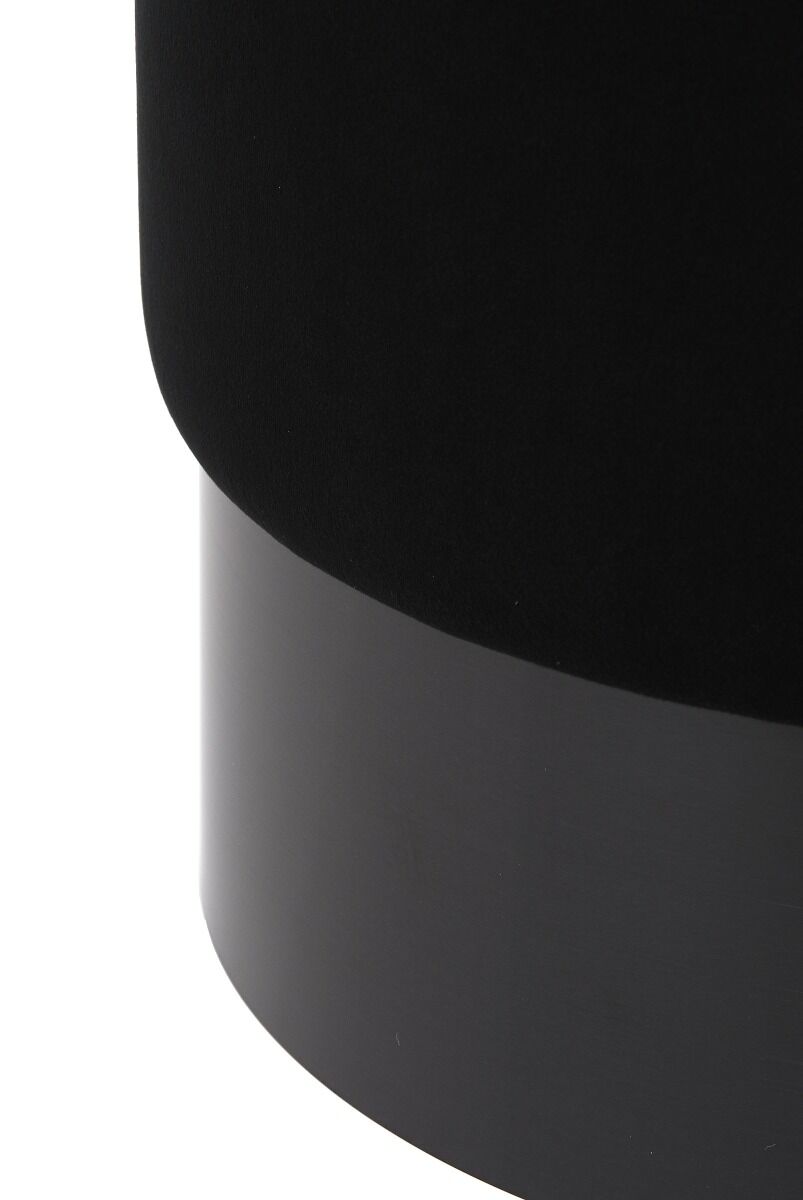 Pufa Noche Nero 35x42cm velvet black
