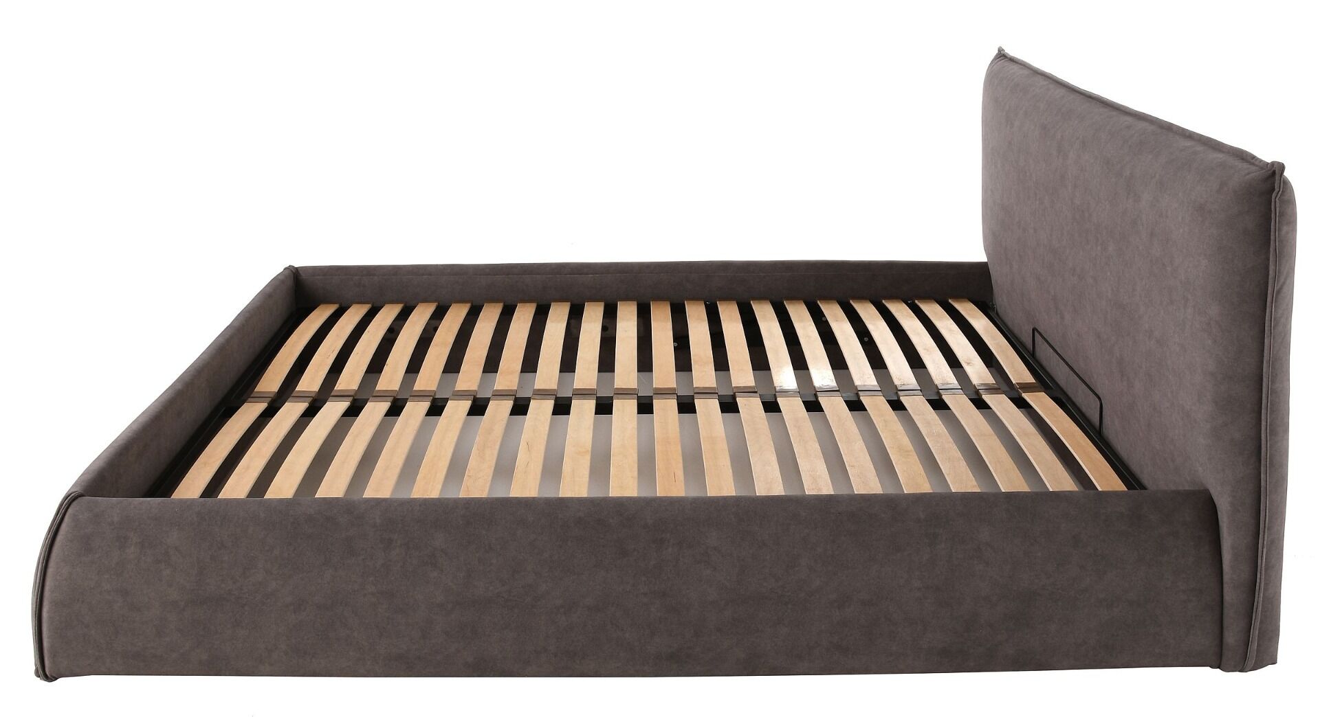 Łóżko Gleann z pojemnikiem na pościel do materaca 160x200 cm
