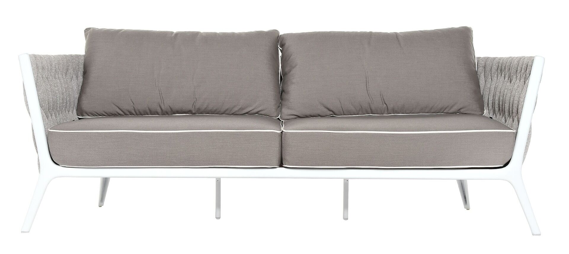 Sofa 2-osobowa Kampala White 190x82x65cm