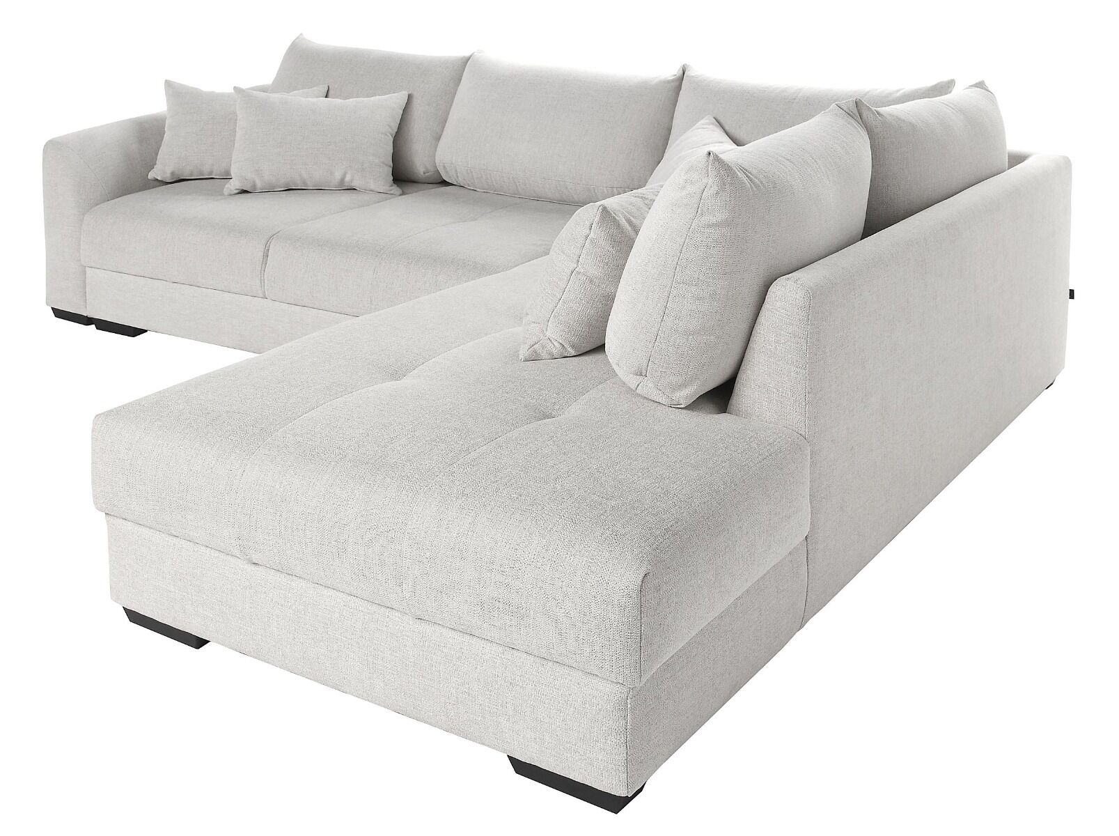 Sofa narożna Mudan z funkcją spania prawa 294x229x90cm