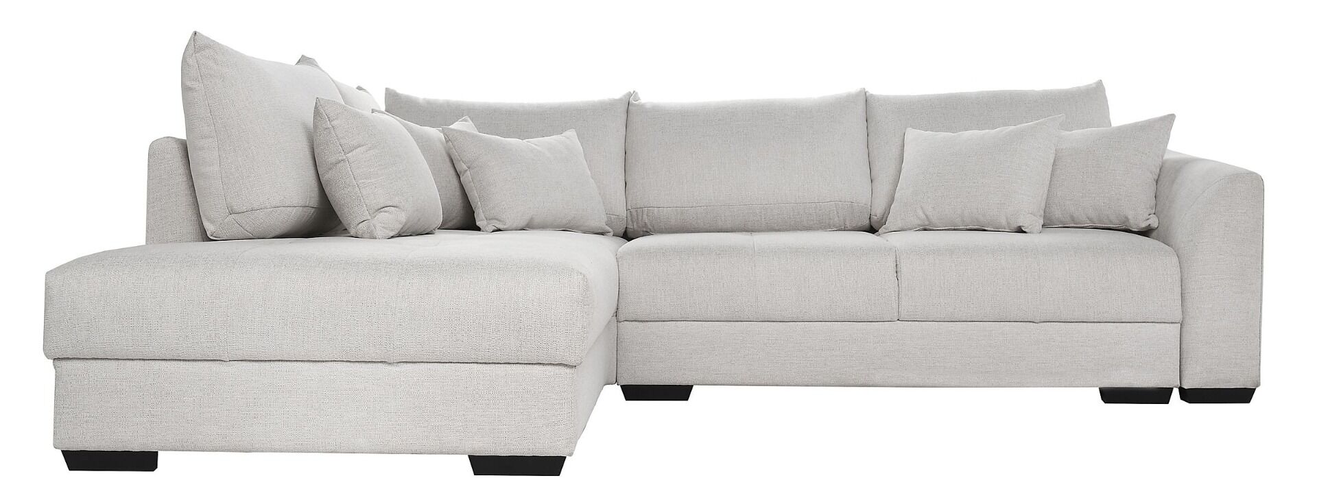 Sofa narożna Mudan z funkcją spania lewa 294x229x90cm