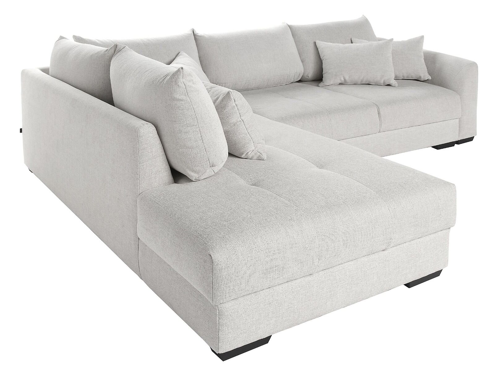 Sofa narożna Mudan z funkcją spania lewa 294x229x90cm