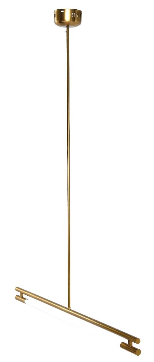 Lampa wisząca Simple gol Flame metal 105x120cm